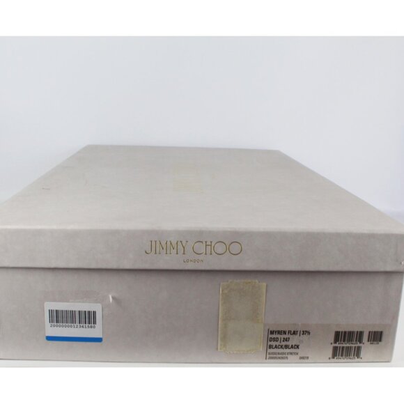 NEW JIMMY CHOO Myren Stretch Suede Over-the-knee Boots - Picture 16 of 16